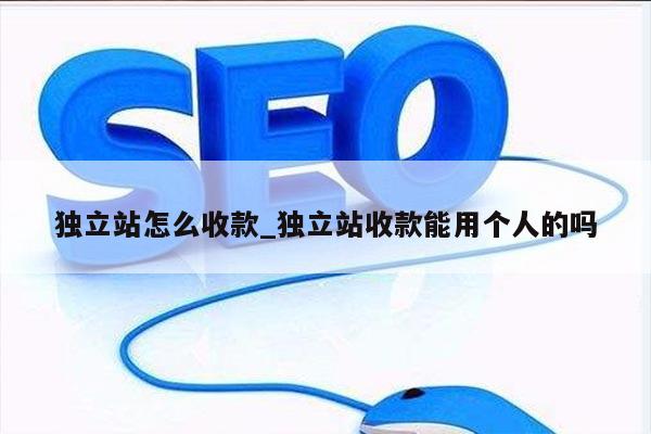 独立站怎么收款_独立站收款能用个人的吗