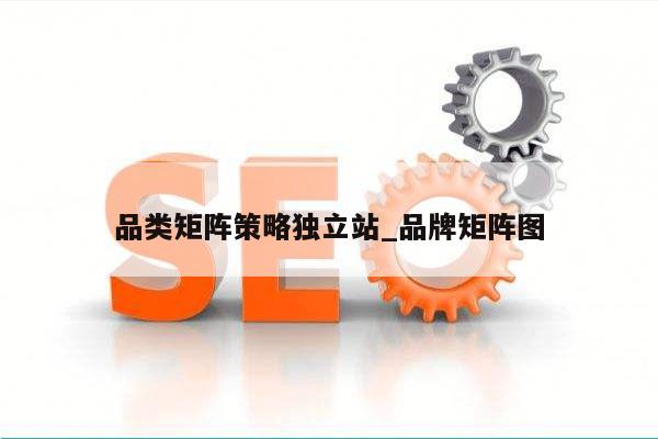 品类矩阵策略独立站_品牌矩阵图