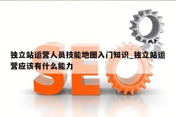 独立站运营人员技能地图入门知识_独立站运营应该有什么能力
