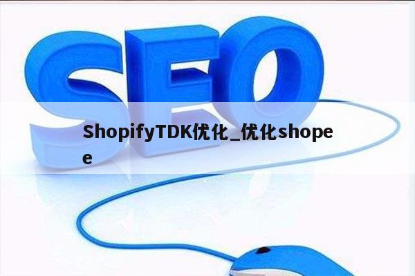 ShopifyTDK优化_优化shopee