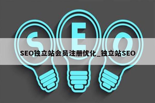 SEO独立站会员注册优化_独立站SEO