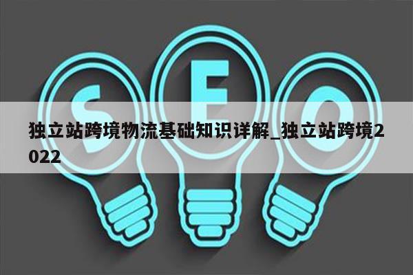 独立站跨境物流基础知识详解_独立站跨境2022
