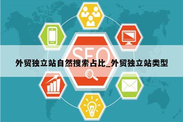 外贸独立站自然搜索占比_外贸独立站类型