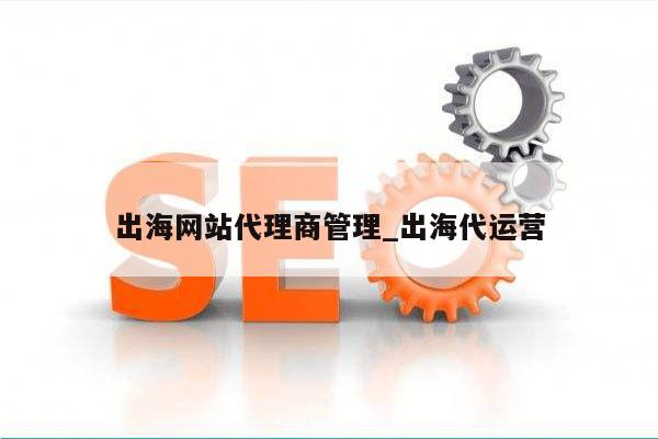 出海网站代理商管理_出海代运营