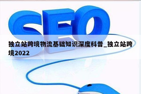 独立站跨境物流基础知识深度科普_独立站跨境2022