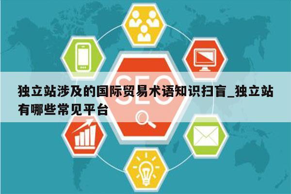 独立站涉及的国际贸易术语知识扫盲_独立站有哪些常见平台