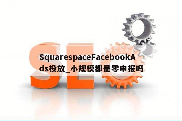 SquarespaceFacebookAds投放_小规模都是零申报吗