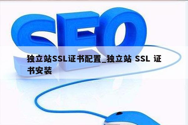 独立站SSL证书配置_独立站 SSL 证书安装