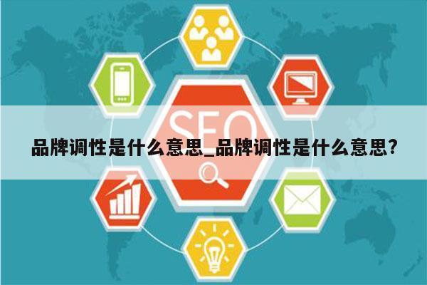 品牌调性是什么意思_品牌调性是什么意思?