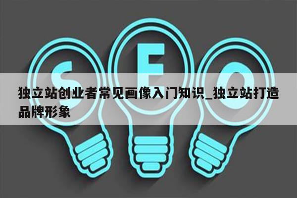 独立站创业者常见画像入门知识_独立站打造品牌形象