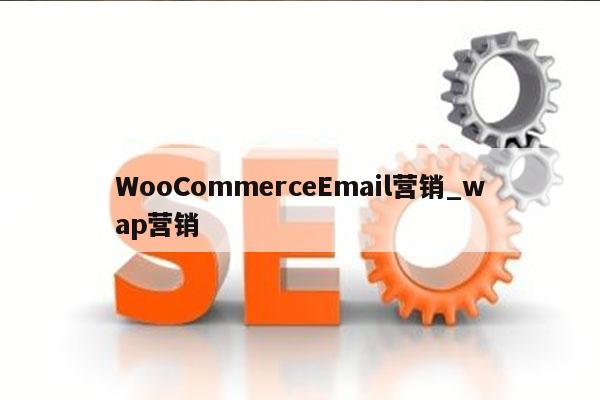 WooCommerceEmail营销_wap营销