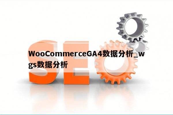 WooCommerceGA4数据分析_wgs数据分析