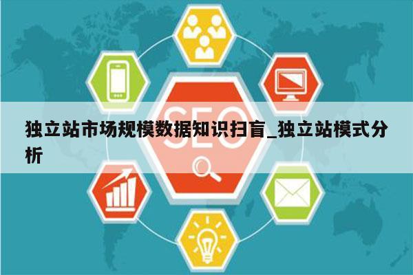 独立站市场规模数据知识扫盲_独立站模式分析