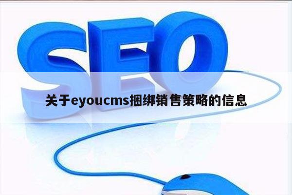 关于eyoucms捆绑销售策略的信息