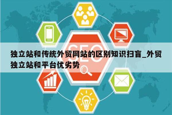 独立站和传统外贸网站的区别知识扫盲_外贸独立站和平台优劣势