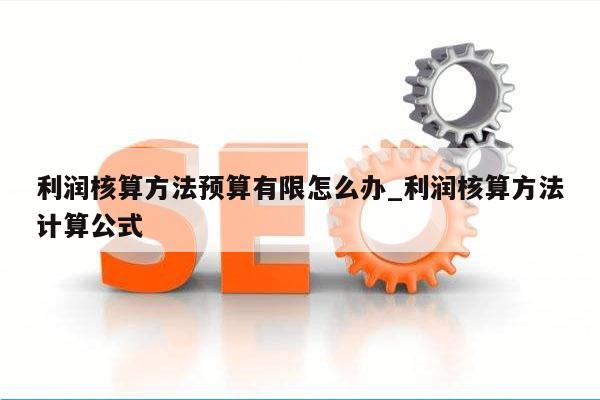 利润核算方法预算有限怎么办_利润核算方法计算公式
