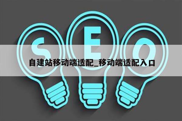 自建站移动端适配_移动端适配入口