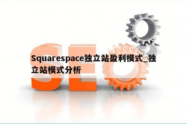 Squarespace独立站盈利模式_独立站模式分析