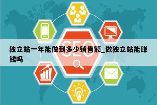 独立站一年能做到多少销售额_做独立站能赚钱吗