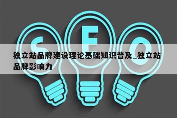 独立站品牌建设理论基础知识普及_独立站 品牌影响力